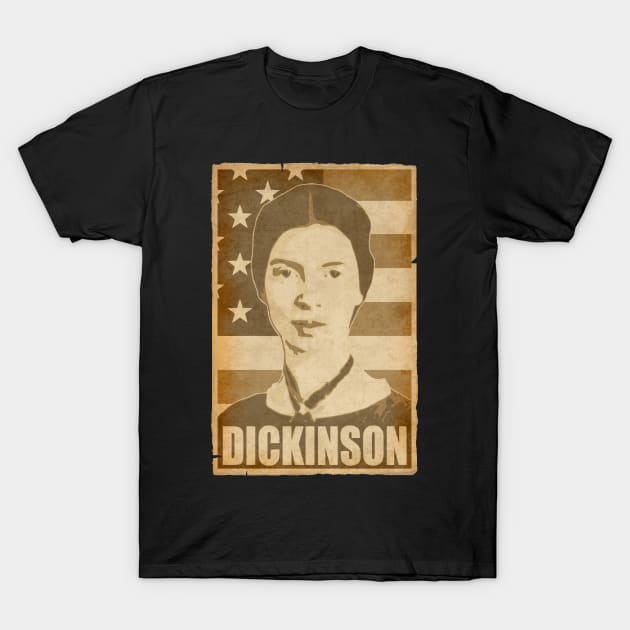 Emelie Dickinson America T-Shirt by Nerd_art